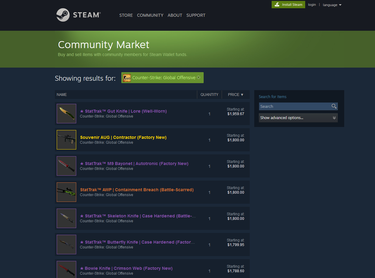 Steam Community :: Screenshot :: Knife server